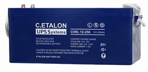 Аккумулятор ETALON CHRL 12-250