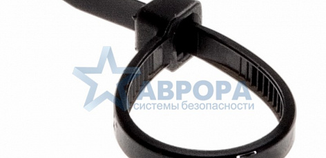 Хомут 2.5х100мм нейлон (100шт) черные REXANT (07-0101)