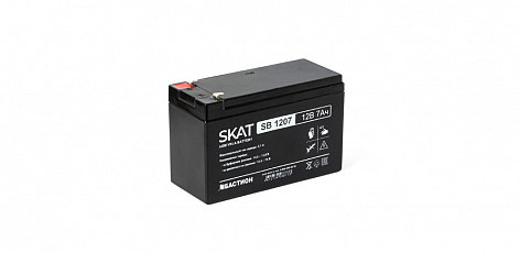 SKAT SB 1207, аккумулятор