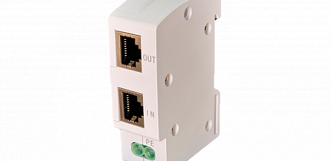 RVi-1NSP10-1GP, Устройство грозозащиты линии данных и PoE
