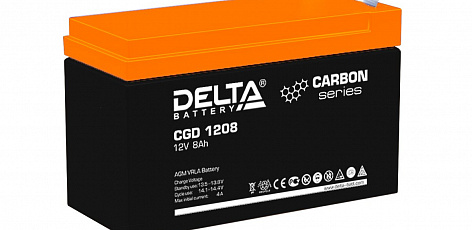 Аккумулятор DELTA CGD 1208 (12V / 8Ah)