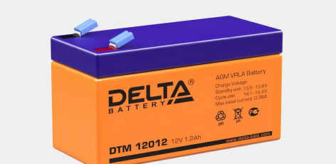 Аккумулятор DELTA DTM 12012