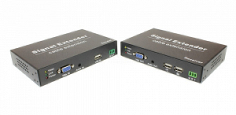 TA-VKMDA+RA-VKMDA, комплект приемопередатчиков VGA, USB, RS232