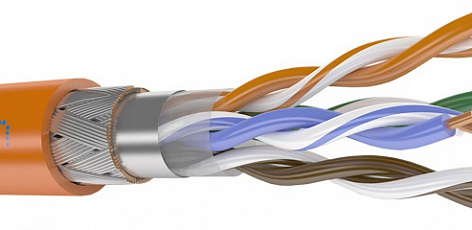 SF/UTP Cat5e 4x2x0,52 ZH нг(А)-HF ParLan™ , кабель парной скрутки (Паритет)