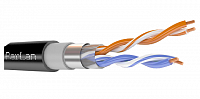 F/UTP Cat5e 2х2х0,52 PVC/PE ParLan™ , кабель парной скрутки уличный (Паритет)/500м